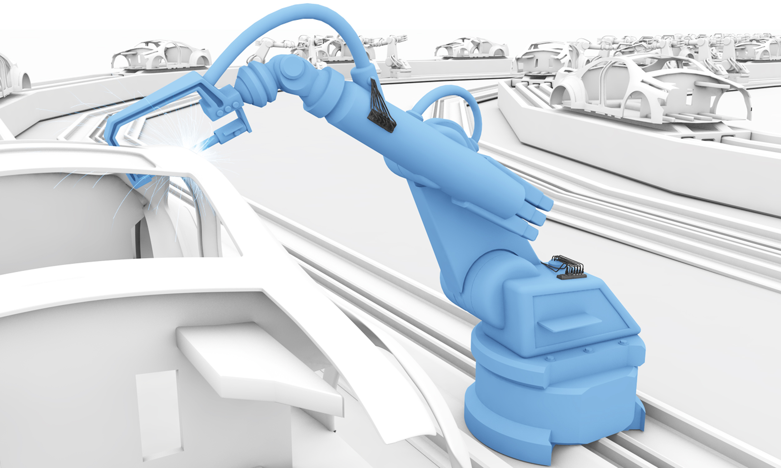 Managing welding currents and electromagnetic noise fields image