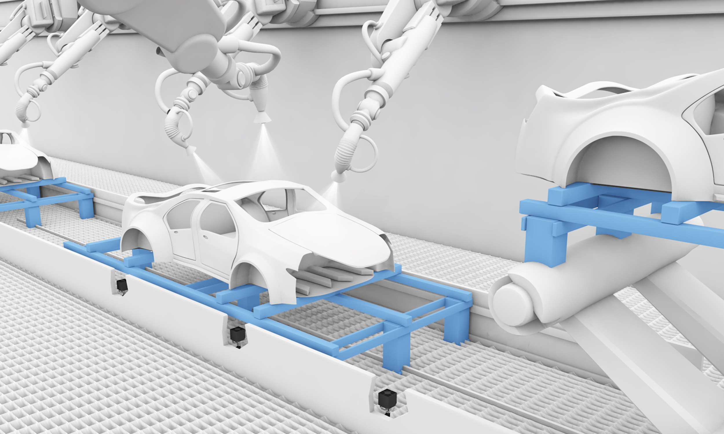 Detecting the position of  the skids in conveying systems image