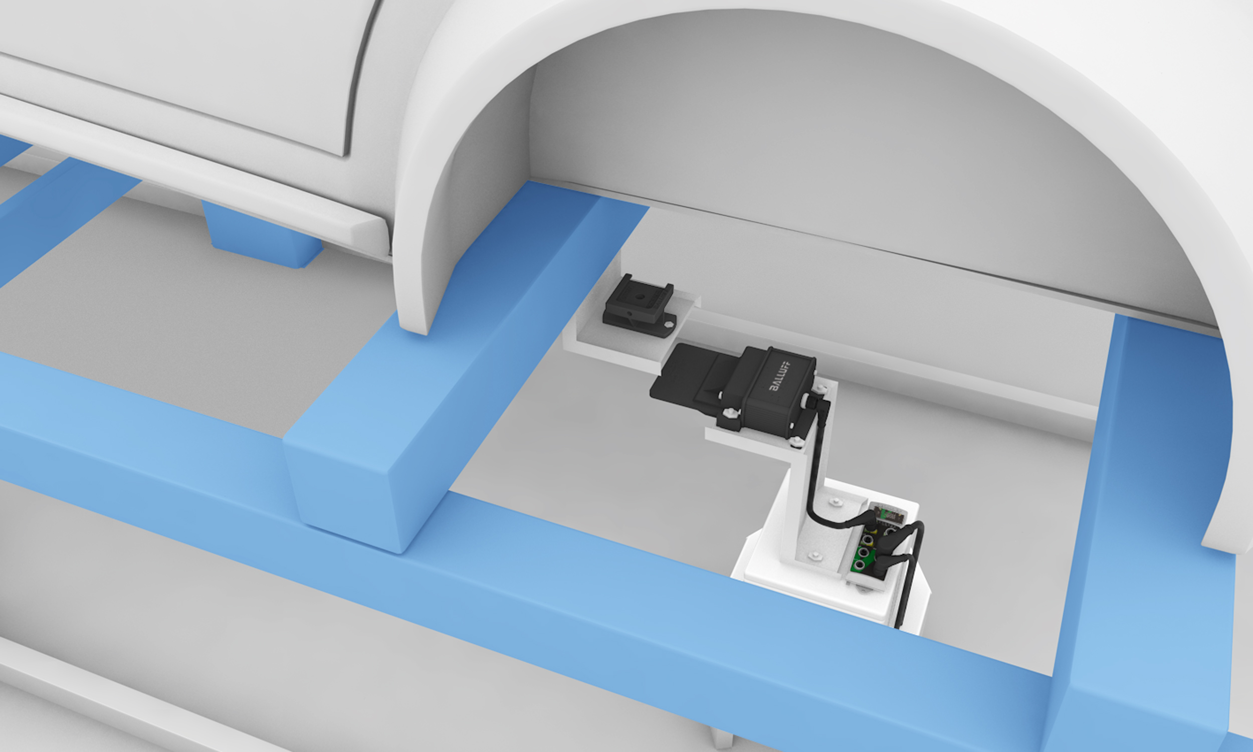 Reliably control and identify paint skids image