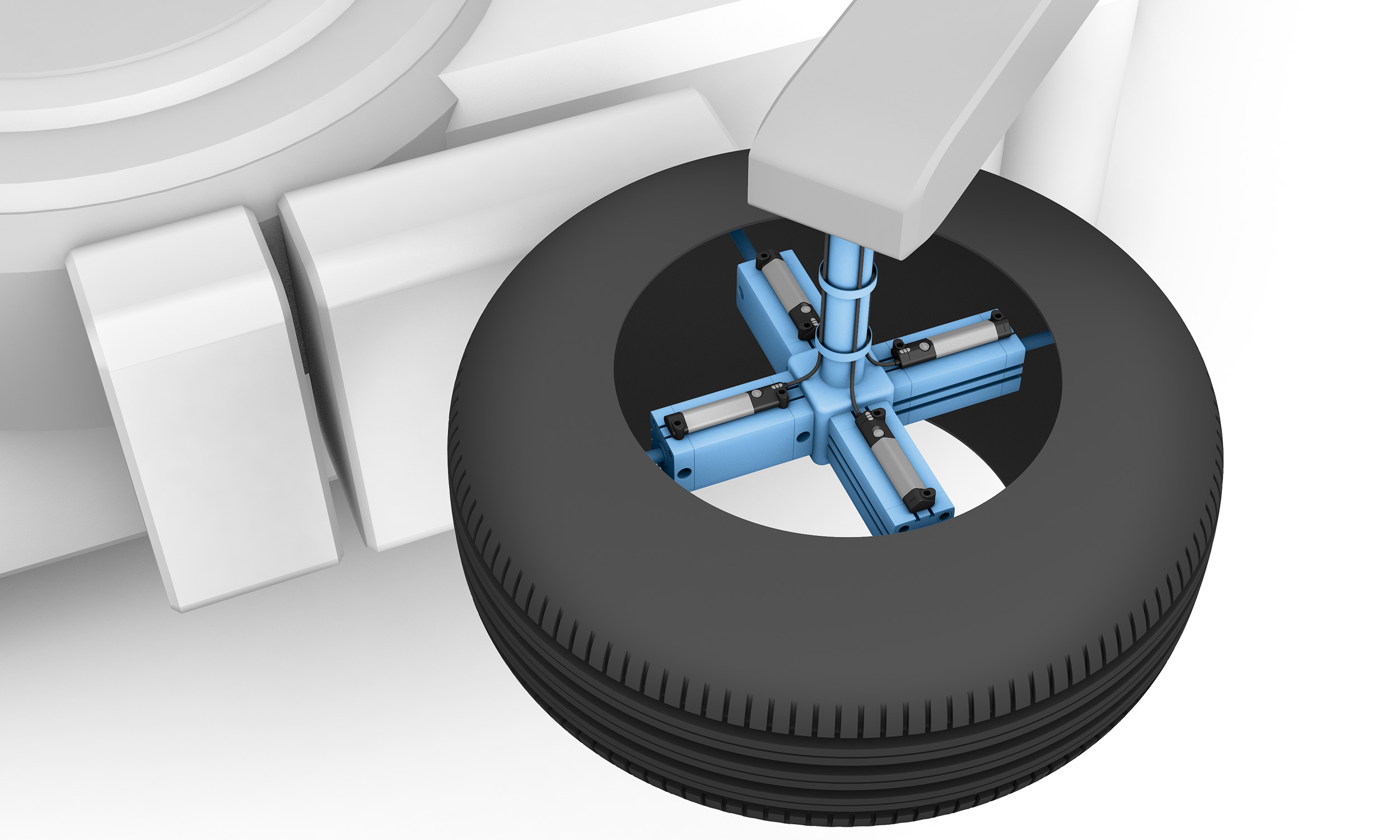 Monitor position of the gripper arms image