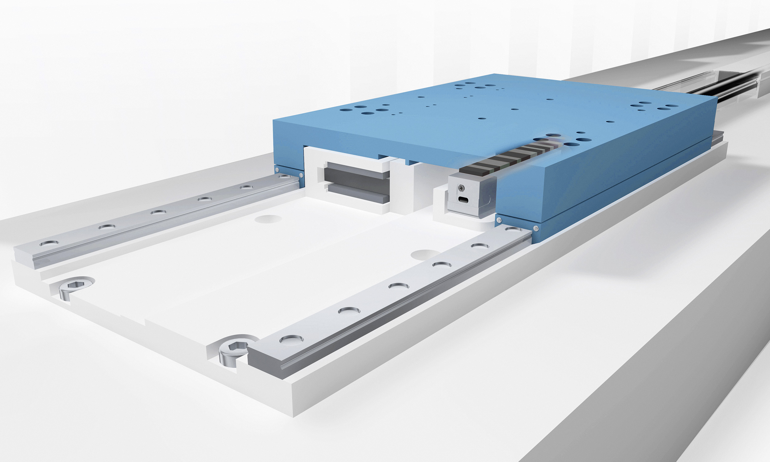 Linear direct drive for short strokes image