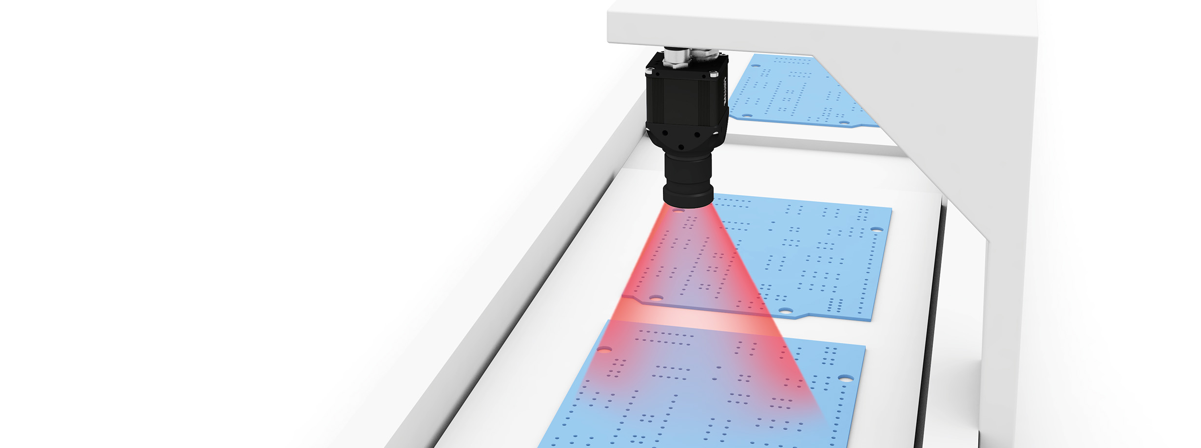 Inspect empty circuit boards image