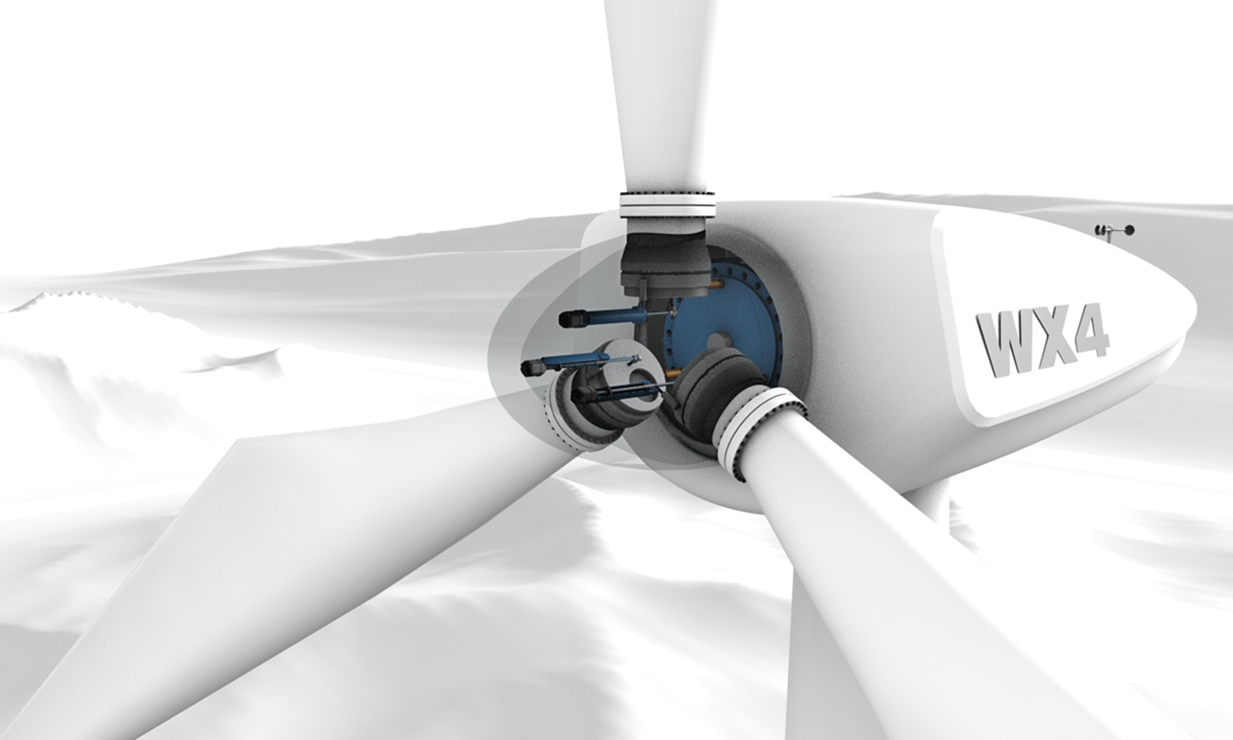 风力涡轮机叶片的桨距调节 image
