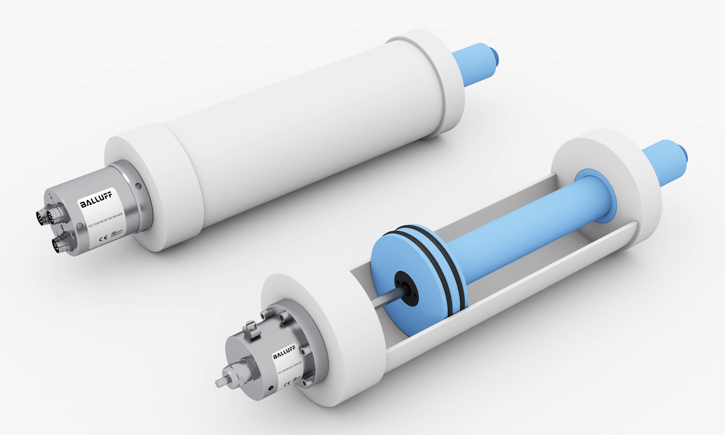 Detect piston position in ex zones image