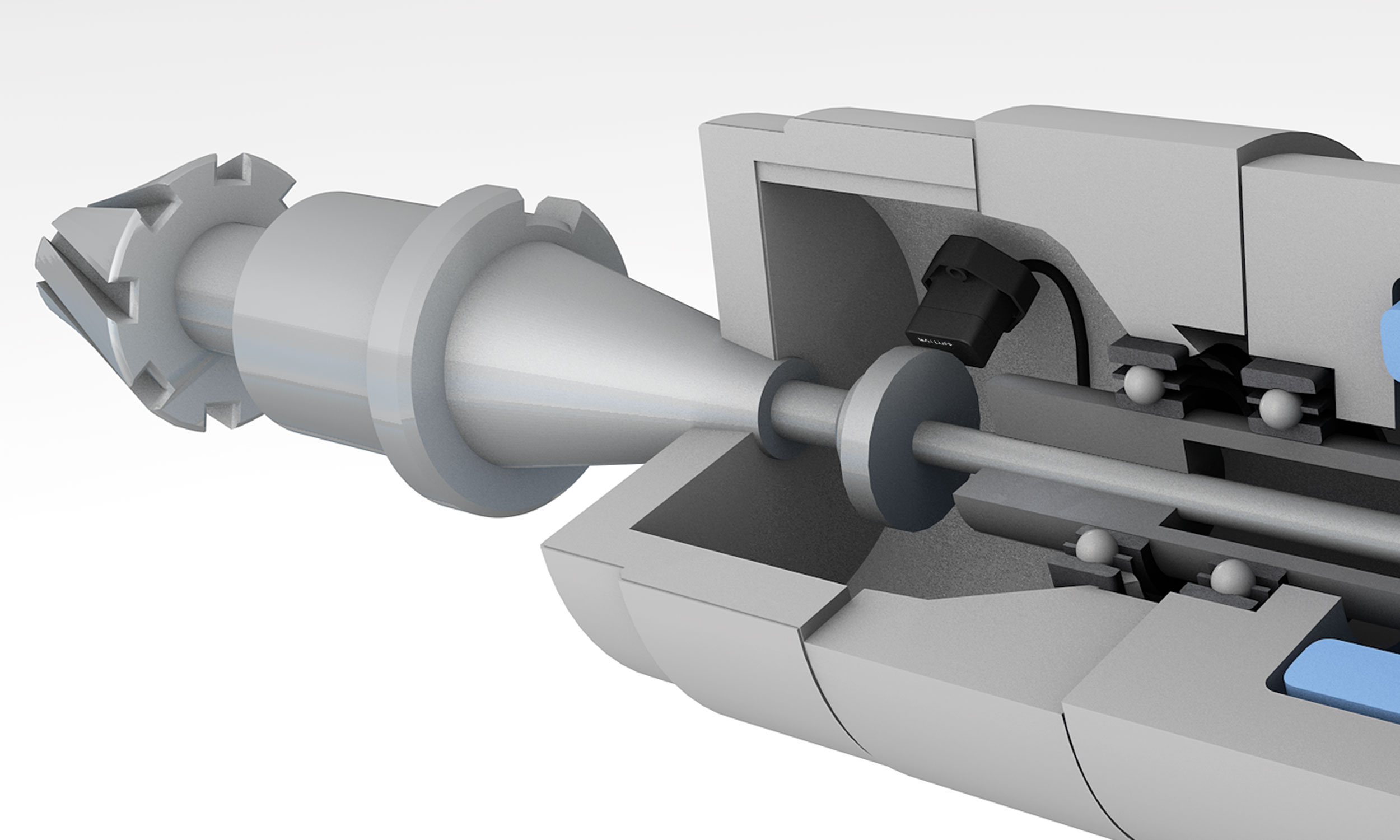 Monitoring tool clamping distances – inductive positioning systems image