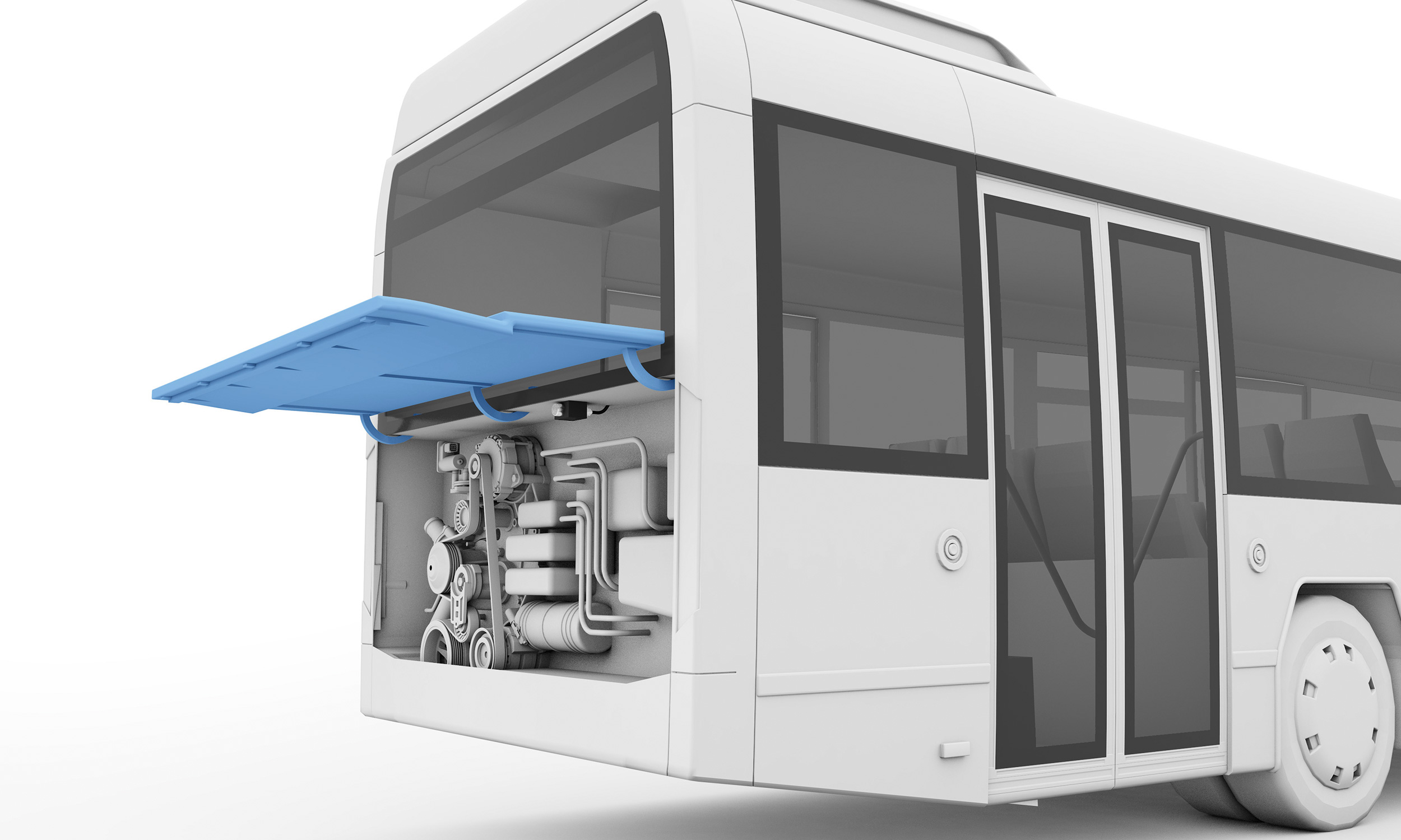 Bus: Monitoring the Engine Compartment Cover image