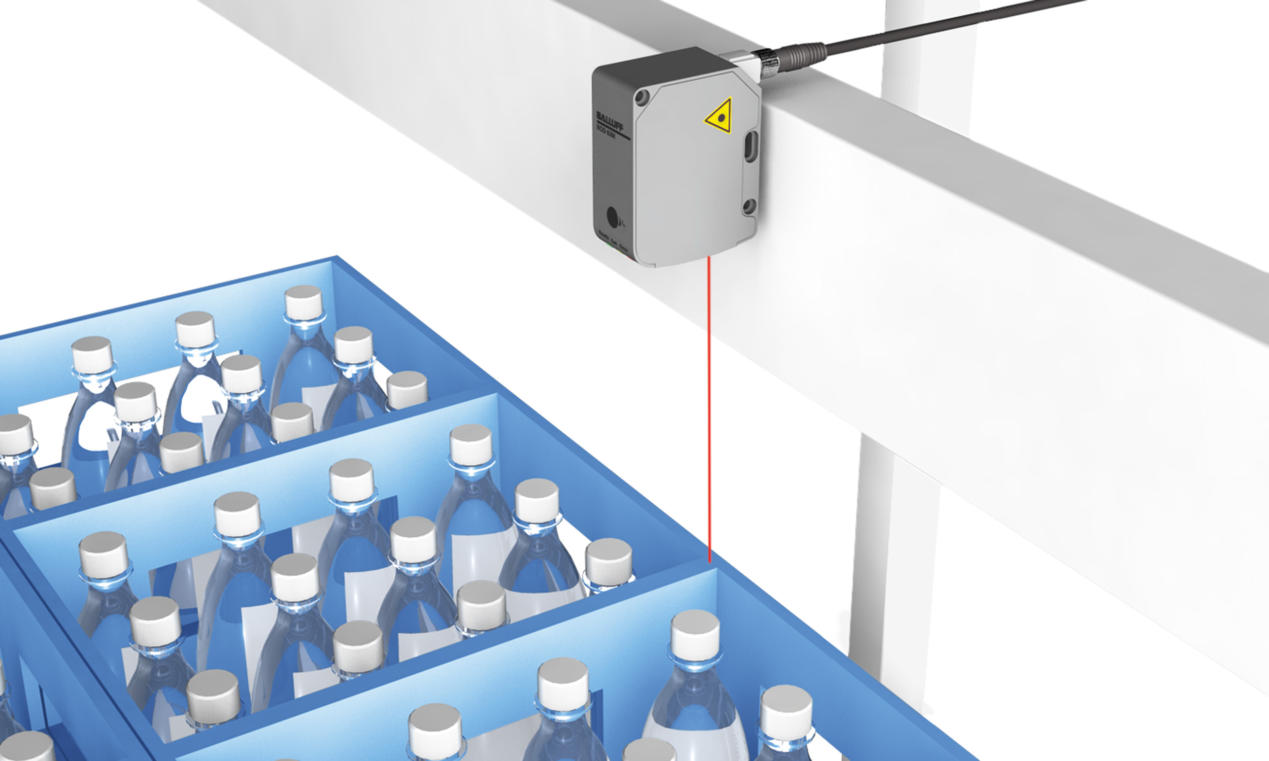 Verifying stack height on the pallet image