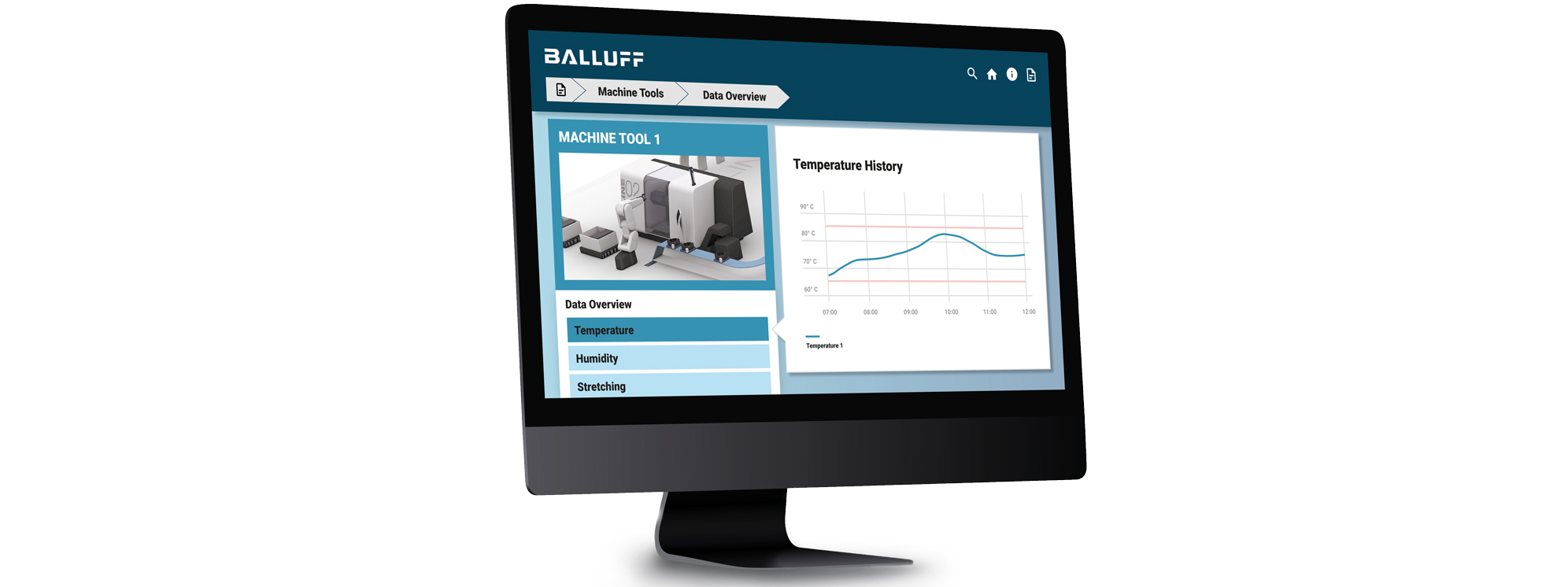 Monitore the condition of the production line with io-link image