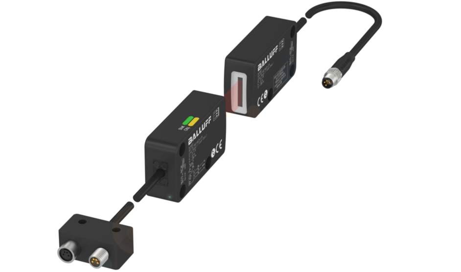 Bande lumineuse laser compacte avec IO-Link