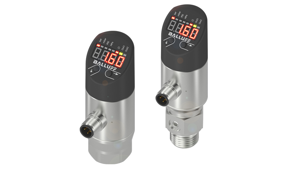 Pressure sensors with display