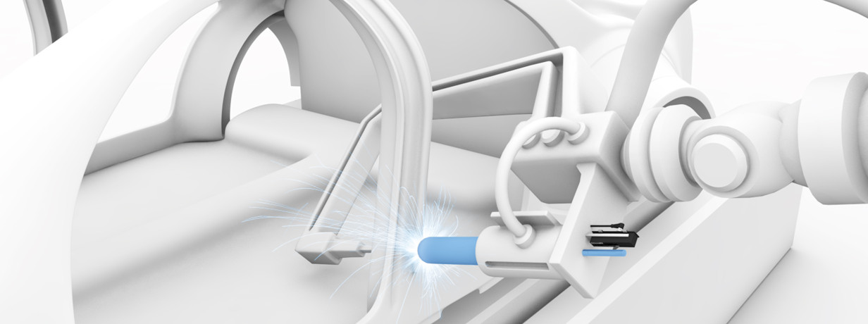 Efficiently positioning welding electrodes