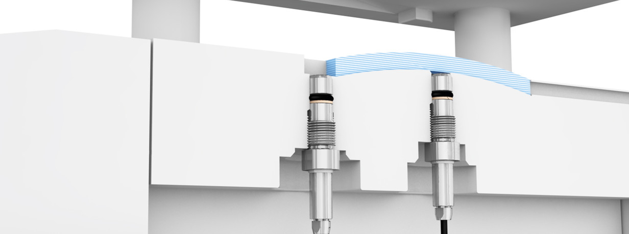 Reliably monitor the resin injection process