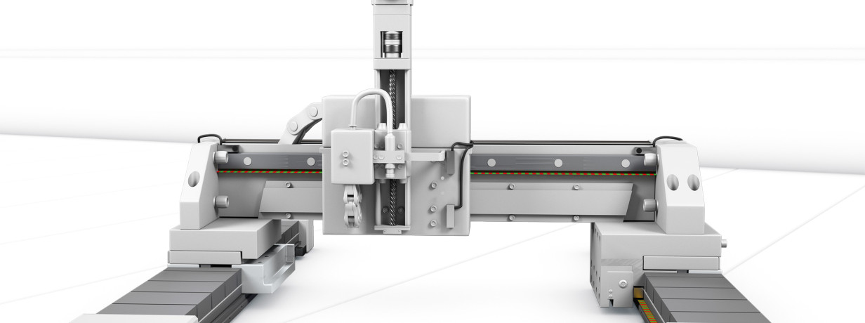 Spindle feed positioning