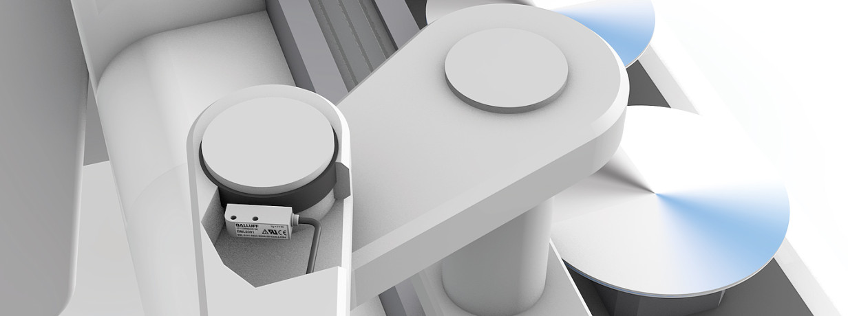 Monitor rotation of robot