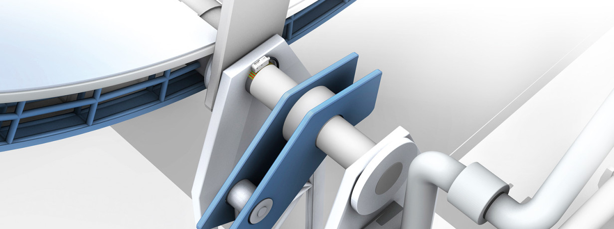 Position parabolic troughs