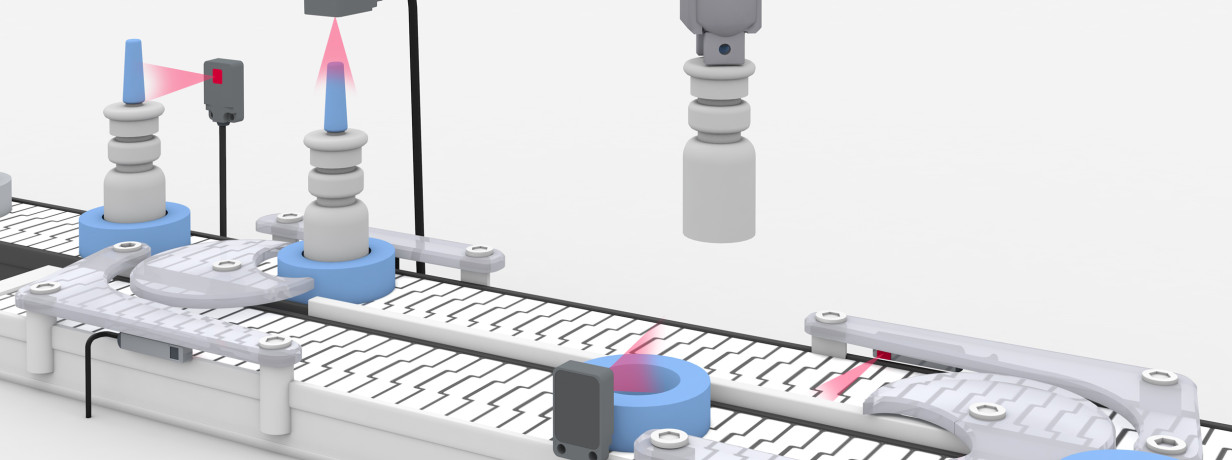 Detecting objects on conveyor belts