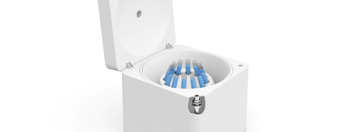 Monitoring centrifuge closure