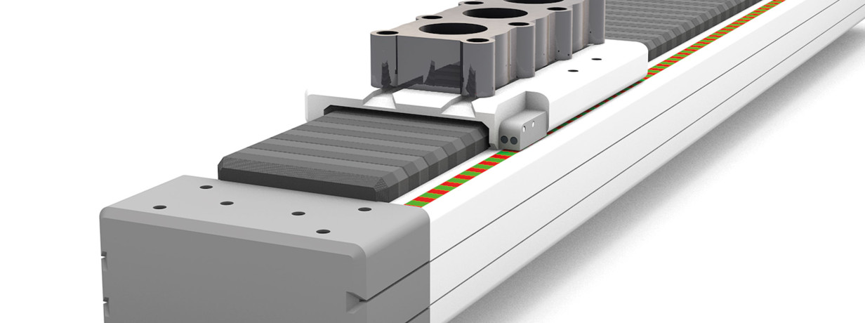 Controlling positioning of linear drives