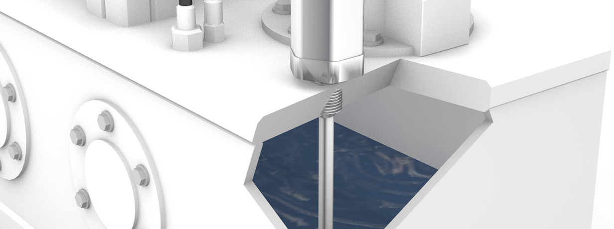 Monitoring levels on the hydraulic power unit