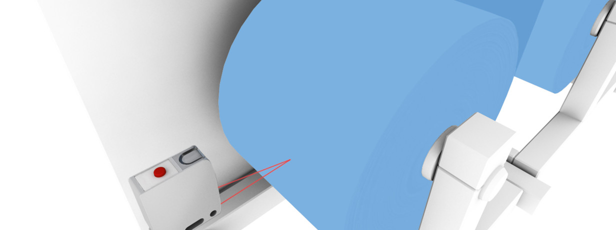 Monitoring the diameter of film rolls