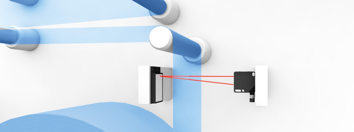 Transparent film detection