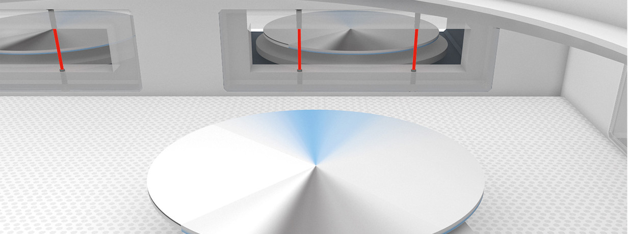 Manipulation de wafers sous vide