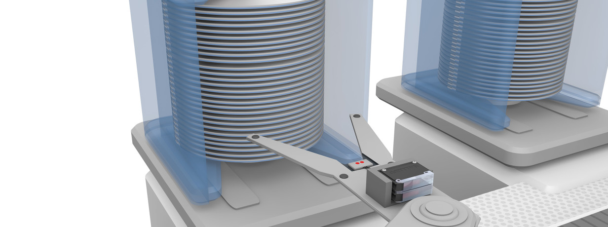 Aanwezigheid van wafers op eindeffector controleren