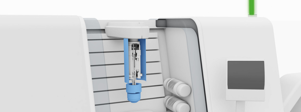 Continual, non-contact linear position measurement