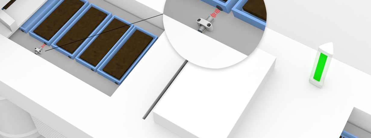 Robuste RFID-Schreib-/Leseköpfe mit Condition Monitoring-Funktionen