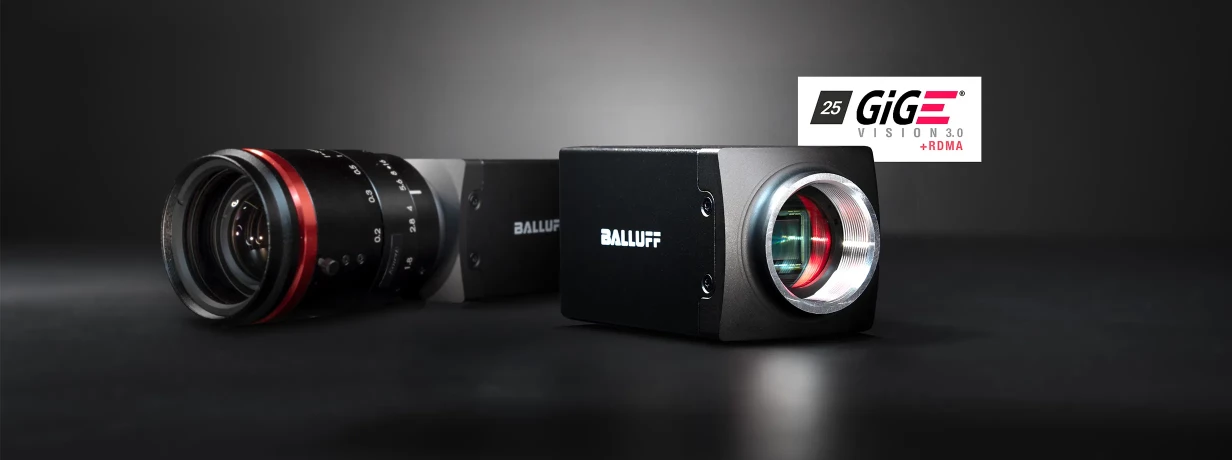 Die kompakteste 25GigE Industriekamera – mit RDMA und GigE Vision 3.0